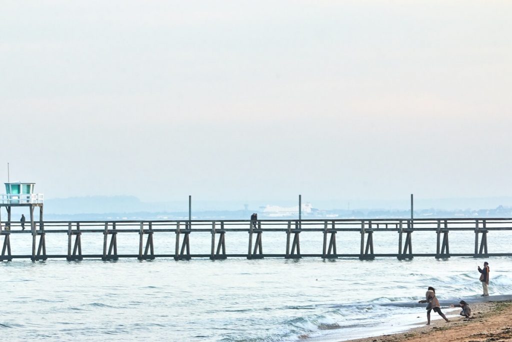 la plage de luc sur mer