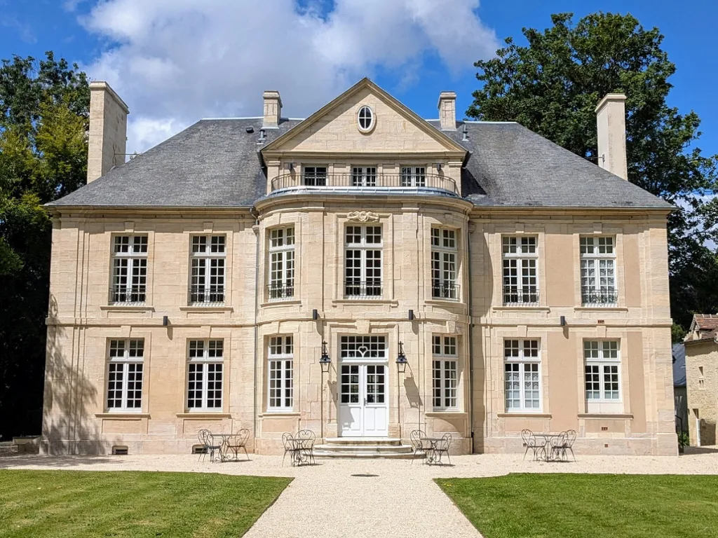 Façade du domaine de Coeurmandie