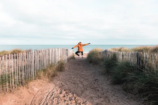 dans les dunes de courseulles sur mer lezbroz calvados attractivite 81301