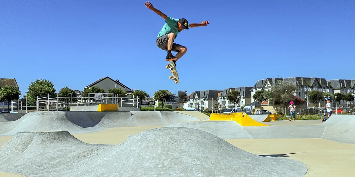 skate park courseulles credit gilles rameaux coeur de nacre photo