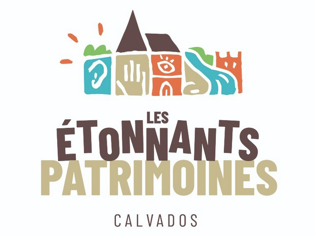 logo opération Étonnants patrimoine Normandie 